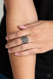 Paparazzi Fashion Finance - Black Ring