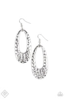 Paparazzi Artisan Abundance - Silver Earrings