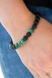 Paparazzi Tone Down - Green Urban Bracelet