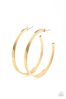 Paparazzi Wheelhouse - Gold Hoop Earrings