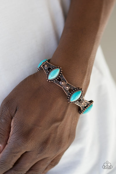 Paparazzi Majestic Deserts - Copper Bracelet