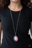 Paparazzi Harbor Harmony - Pink Necklace