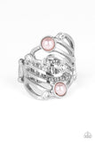 Paparazzi Dancing Diamonds - Pink Ring