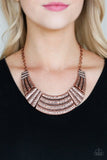 Paparazzi Ready to Pounce – Copper Necklace