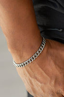 Paparazzi Goal! - Silver Urban Bracelet