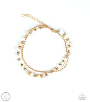 Paparazzi Beach Expedition - Gold Anklet