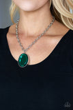 Paparazzi Light As HEIR - Green Necklace