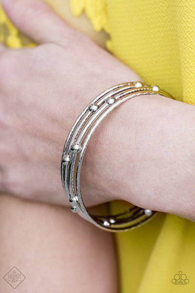 Paparazzi Beauty Basic - Silver Bracelet