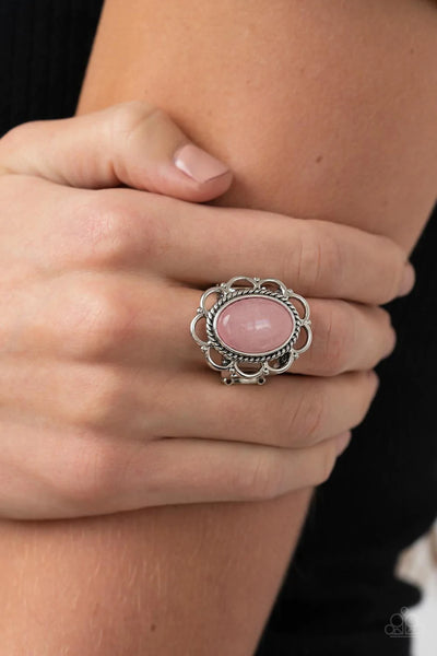 Paparazzi Gemstone Eden - Pink Ring