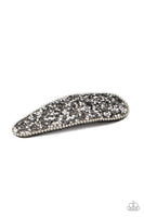 Paparazzi Didnt HAIR It From Me - Silver Hair Clip