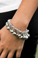 Paparazzi Ballroom Baller - Silver Bracelet