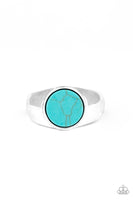 Paparazzi Carbon Print - Blue Ring