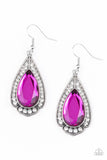 Paparazzi Superstar Stardom - Pink Earrings