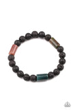 Paparazzi Earthy Energy - Green Urban Bracelet