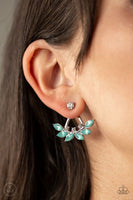 Paparazzi Forest Formal - Green Post Earrings