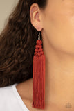 Paparazzi Magic Carpet Ride - Brown Earrings