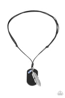 Paparazzi Flying Solo - Black Necklace