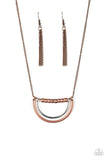 Paparazzi Artificial Arches - Copper Necklace