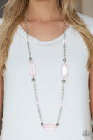 Paparazzi Crystal Charm - Pink Necklace