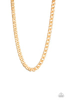 Paparazzi Omega - Gold Urban Necklace