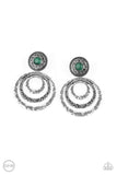 Paparazzi Bare Your Soul - Green Clip-On Earrings