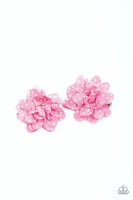 Paparazzi Perfectly Posy - Pink Hair Clips