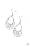 Paparazzi Pearl Pop - White Earrings