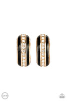 Paparazzi Wealthy Living - Gold Clip-On Earrings