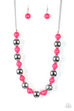 Paparazzi Top Pop - Pink Necklace