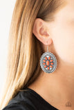 Paparazzi Absolutely Apothecary - Orange Earrings