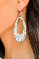 Paparazzi Artisan Abundance - Silver Earrings