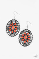 Paparazzi Absolutely Apothecary - Orange Earrings