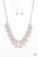 Paparazzi Party Time - Orange Necklace