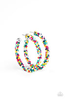 Paparazzi BEAD My Lips! - Multi Hoop Earrings