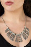 Paparazzi Vintage Vineyard - Silver Necklace