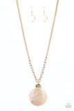 Paparazzi A Top-SHELLer - Gold Necklace