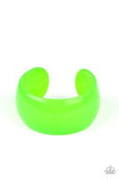 Paparazzi Fluent in Flamboyance - Green Bracelet