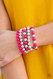 Paparazzi Pop-YOU-lar Culture - Pink Bracelet