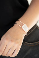 Paparazzi Rehearsal Refinement - Rose Gold Bracelet