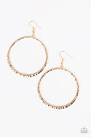 Paparazzi So Sleek - Gold Earrings