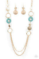 Paparazzi Grounded Glamour - Gold Necklace