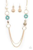 Paparazzi Grounded Glamour - Gold Necklace