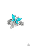 Paparazzi Flutter Flirt - Blue Ring