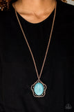 Paparazzi Let Your Dreams Bloom - Copper Necklace