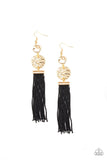 Paparazzi Lotus Gardens - Gold Earrings