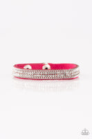 Paparazzi Babe Bling - Pink Wrap Bracelet