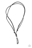 Paparazzi Am I METEORITE? - Silver Men's Necklace