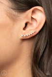 Paparazzi New Age Nebula - Gold Post Earrings