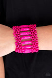 Paparazzi Barbados Beach Club - Pink Bracelets