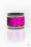 Paparazzi MERMAIDS Have More Fun - Pink/Silver Wrap Bracelet